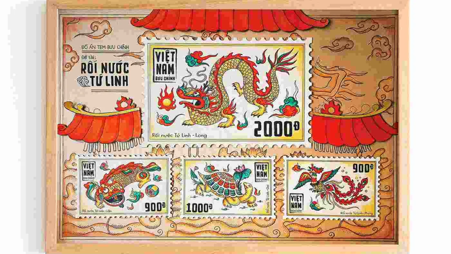 Tứ linh Việt Nam Long Li Quy Phụng